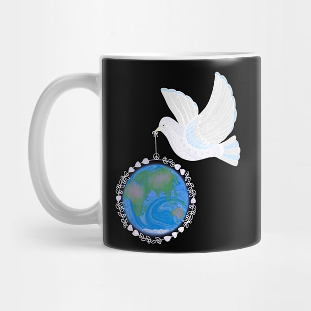Peace Dove by Little Birdy Made